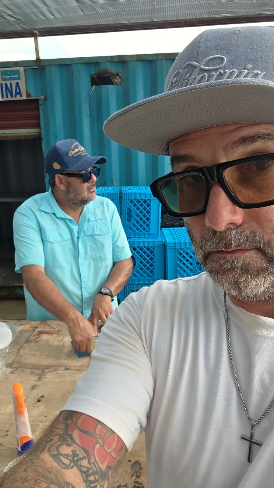 Chef Antonio Quindere y Carlos Guerrero